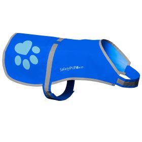 Dog Reflective Vest S Size Multiple Color Options with Hi Vis Fluorescent Visibility Helping to Safeguard Your Pet On Off Leash in Urban & Rural Areas