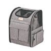 VEVOR Rolling Pet Carrier Backpack with Removable Wheels for Under 18LBS, Large Soft Sided Wheeled Dog Carrier Cat Travel Carrier Airline Approved for
