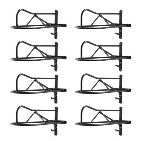 VEVOR Wall Mount Saddle Rack with Pad Bar 8 Packs Horse Saddle Rack Stand