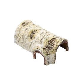 Aquarium Decor Hiding House for Reptiles Lizards (Color: As pic show, Type: S)